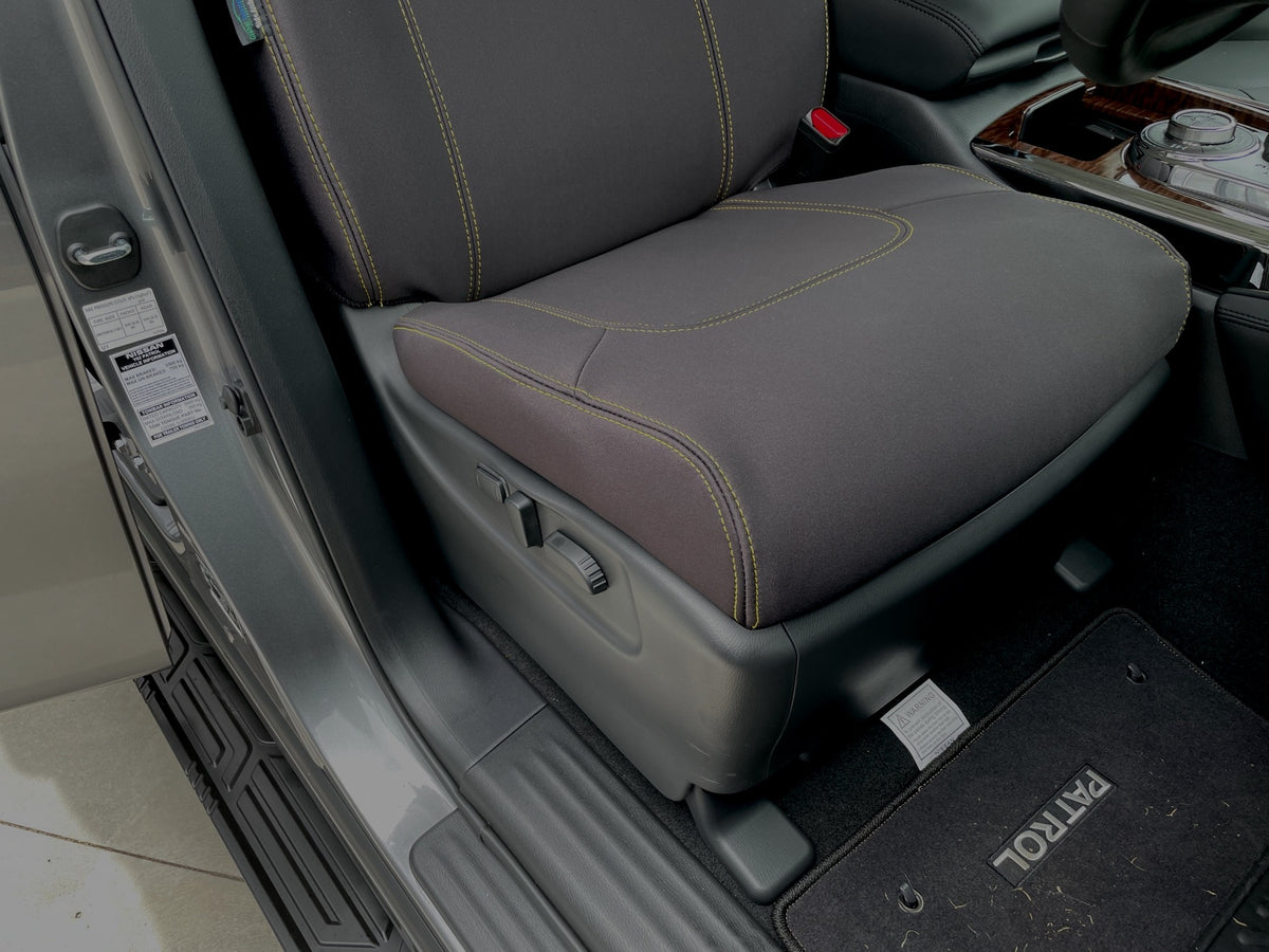Nissan Patrol Y62 TIL Neoprene Car Seat Covers Global Automotive