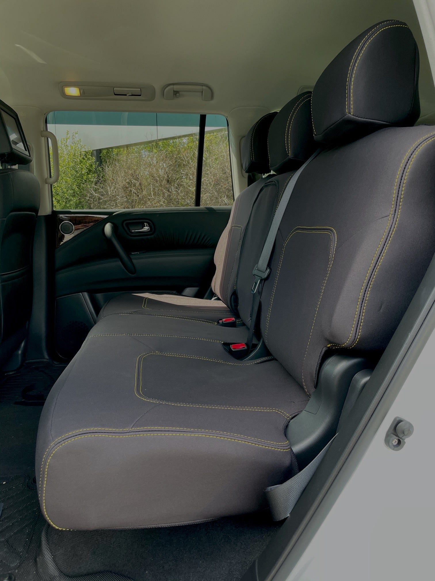 Nissan Patrol Y62 STL Ti Warrior Neoprene Car Seat Covers Global