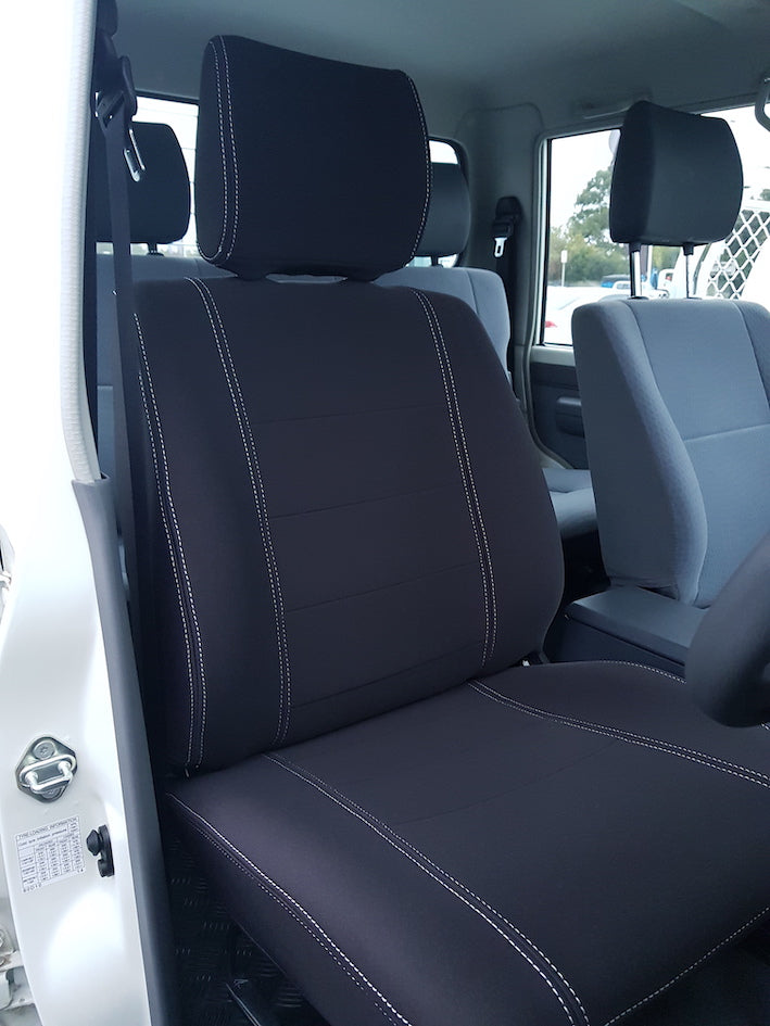 Toyota Landcruiser 79 Series Neoprene Car Seat Covers - Global Automotive Accessories