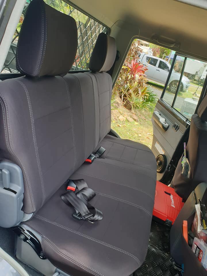 Toyota Landcruiser 79 Series Neoprene Car Seat Covers - Global Automotive Accessories
